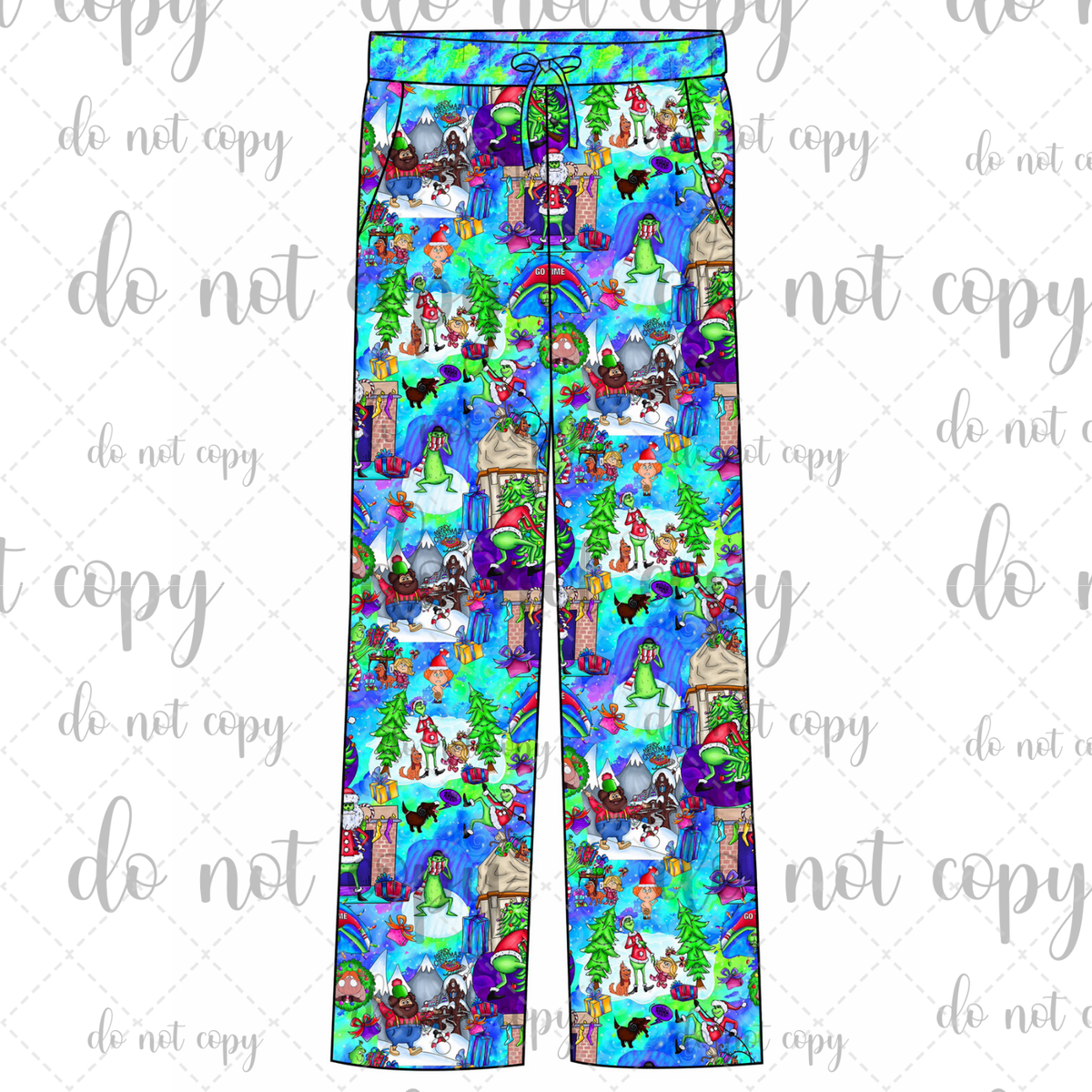 PRE-SALE: Mean, Green, and Merry Straight Leg Pants