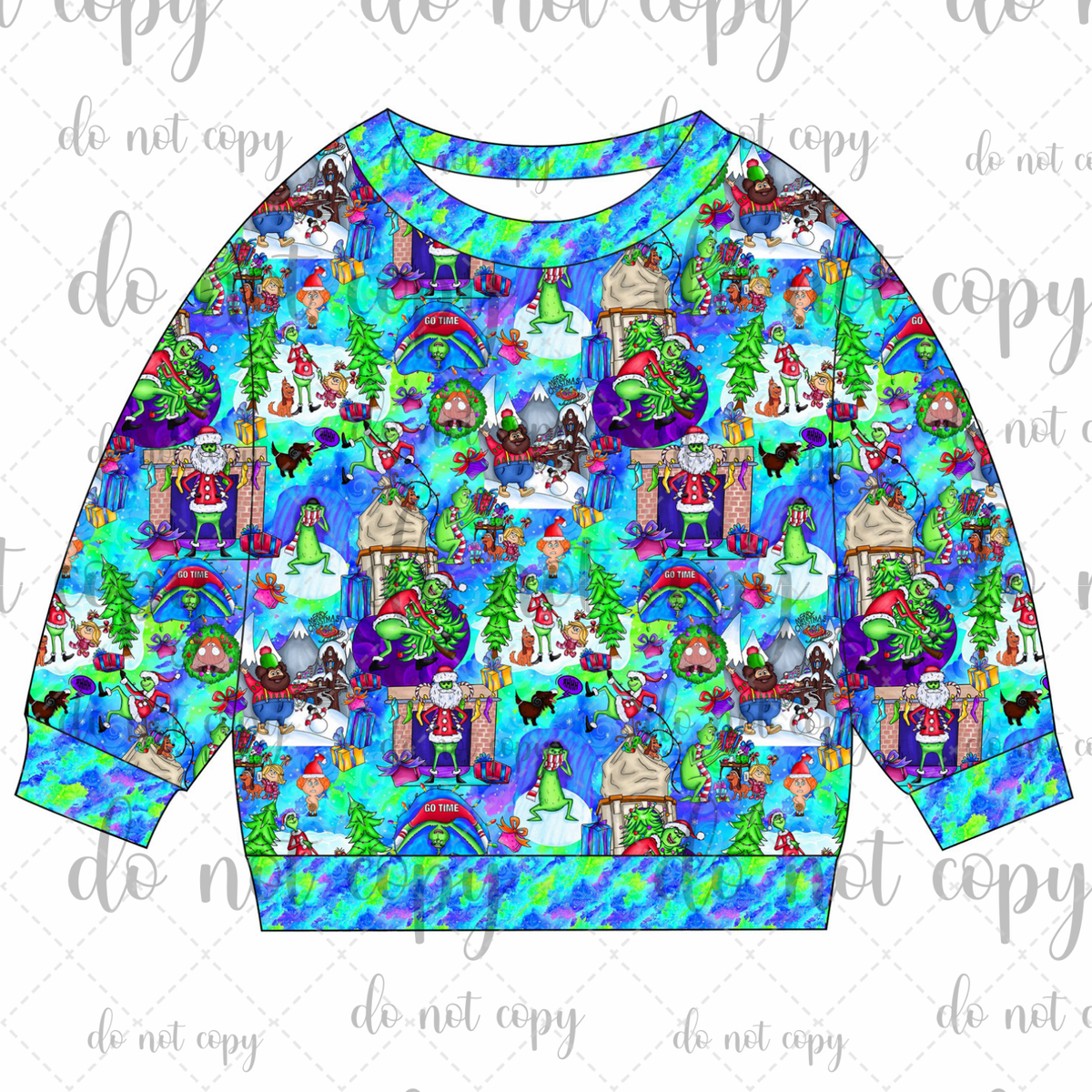 PRE-SALE: Mean, Green, and Merry Adult French Terry Crewneck